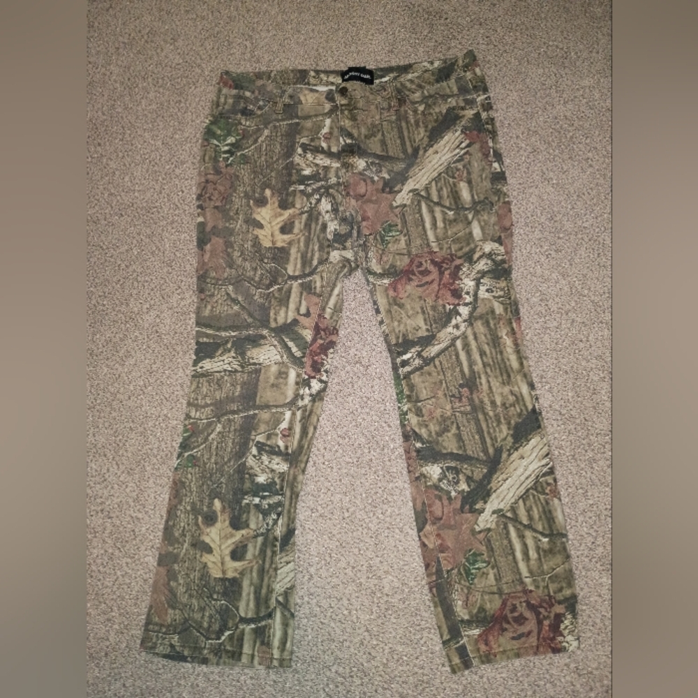 Camouflage Print Pants
